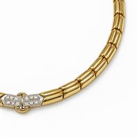 Necklace Idee Preziose dal 1987 Woman in Yellow Gold Diamante 0.04 Ct IP.CK18M/5D - IP.CK18M/5D